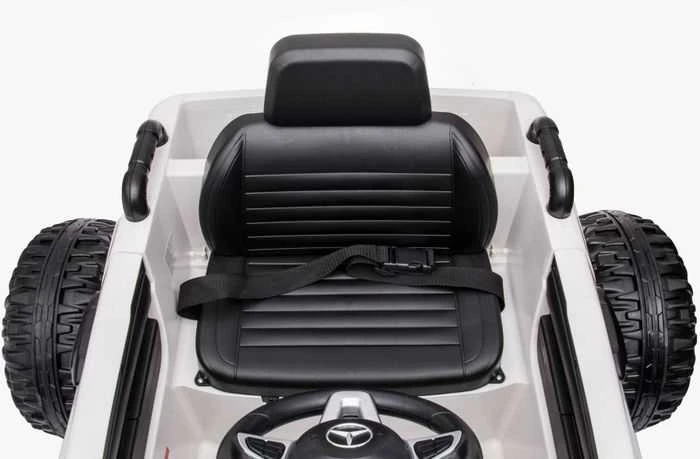 Elektromobilis vaikams Mercedes X 4x4 AWD, MP4, baltas