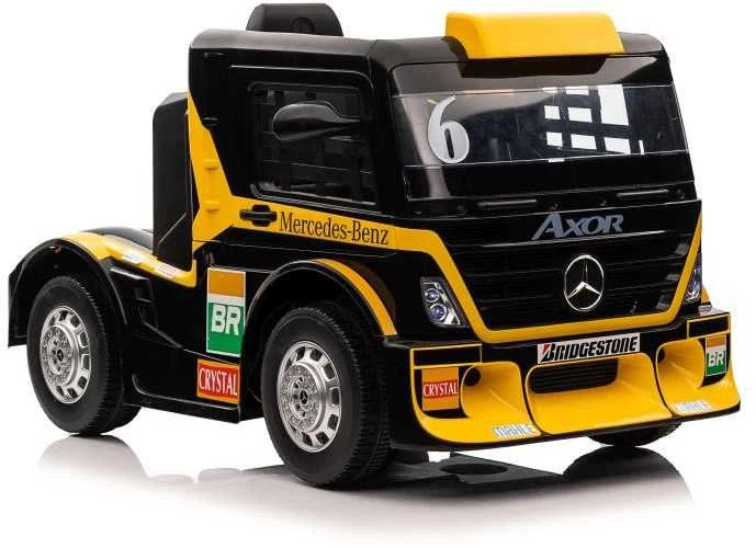 Elektromobilis vaikams Mercedes XMX622, geltonas