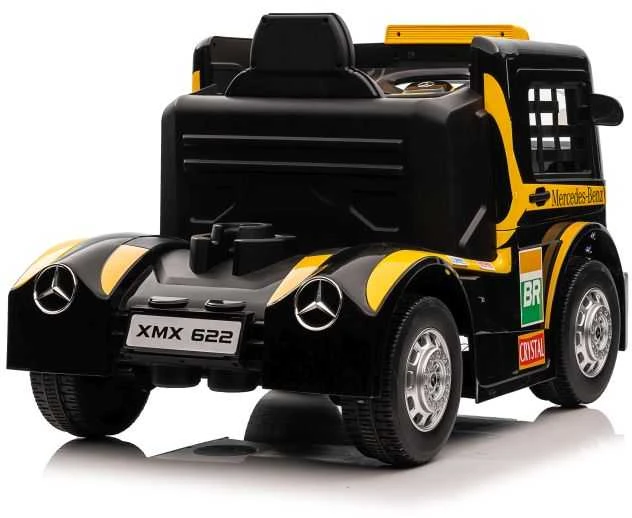 Elektromobilis vaikams Mercedes XMX622, geltonas
