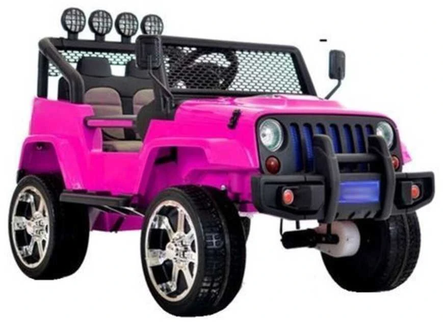 Elektromobilis vaikams S2388 Jeep 4x45W, rožinis