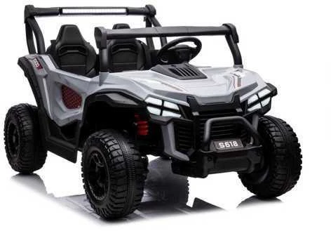 Elektromobilis vaikams S618 4x4, pilkas