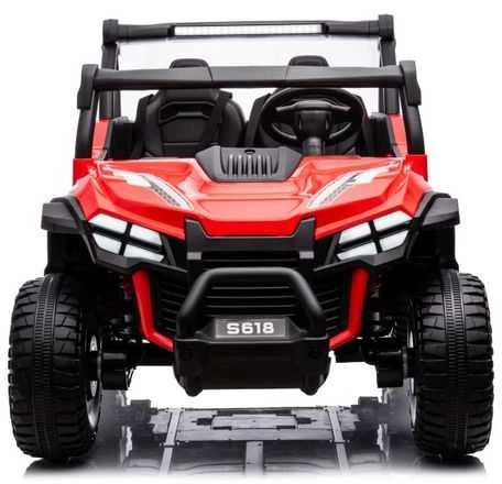 Elektromobilis vaikams S618 4x4, raudonas