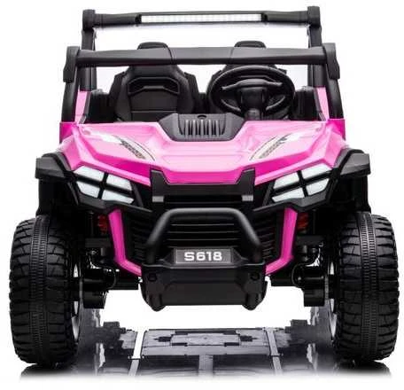 Elektromobilis vaikams S618, 4x4, rožinis