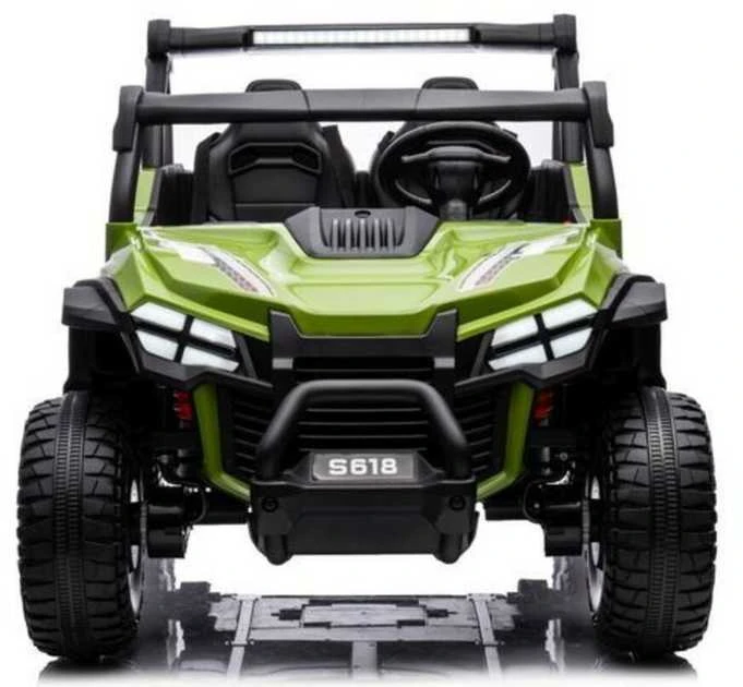 Elektromobilis vaikams S618 4x4, žalias