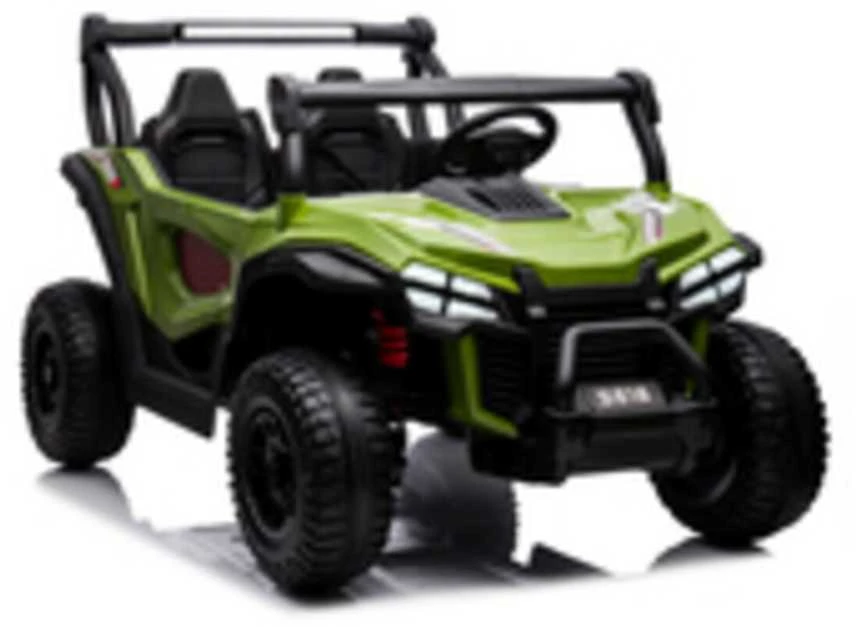 Elektromobilis vaikams S618 4x4, žalias