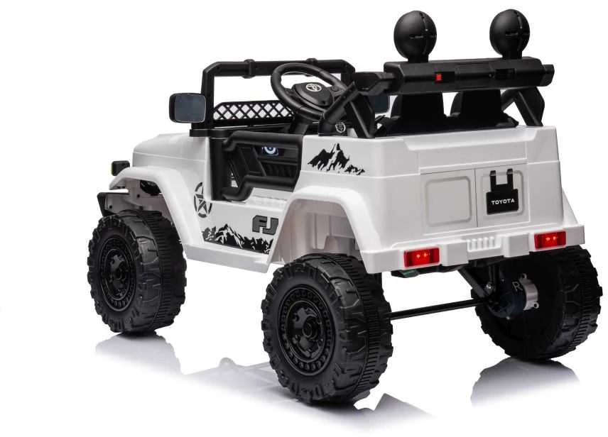 Elektromobilis vaikams Toyota FJ 4x4, baltas