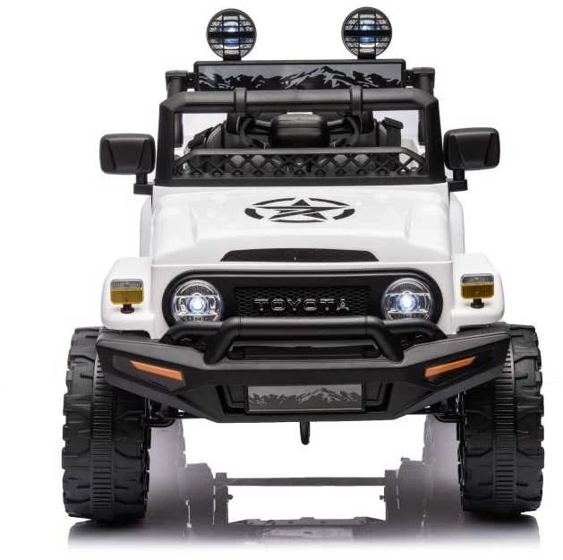 Elektromobilis vaikams Toyota FJ 4x4, baltas