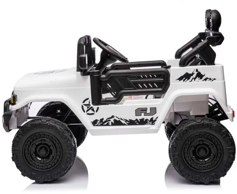 Elektromobilis vaikams Toyota FJ 4x4, baltas