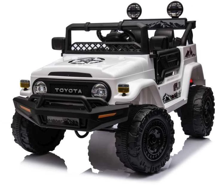 Elektromobilis vaikams Toyota FJ 4x4, baltas