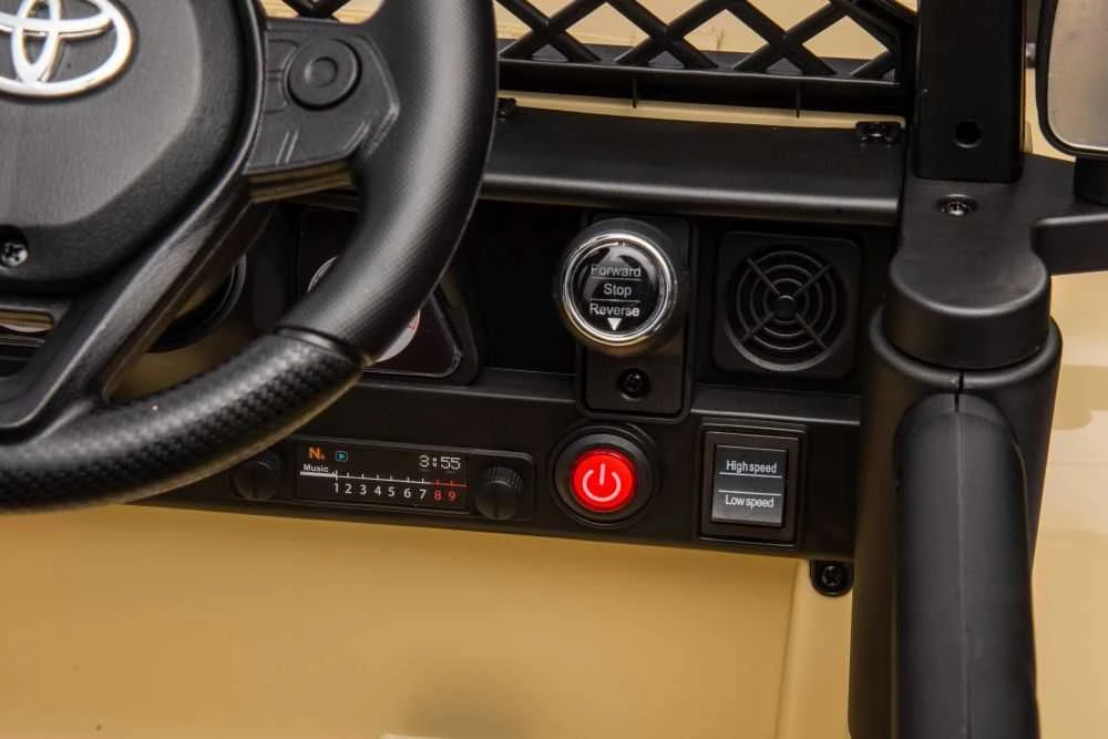 Elektromobilis vaikams Toyota FJ 4x4, Khaki