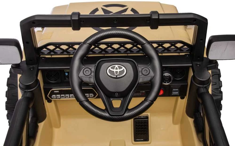 Elektromobilis vaikams Toyota FJ 4x4, Khaki