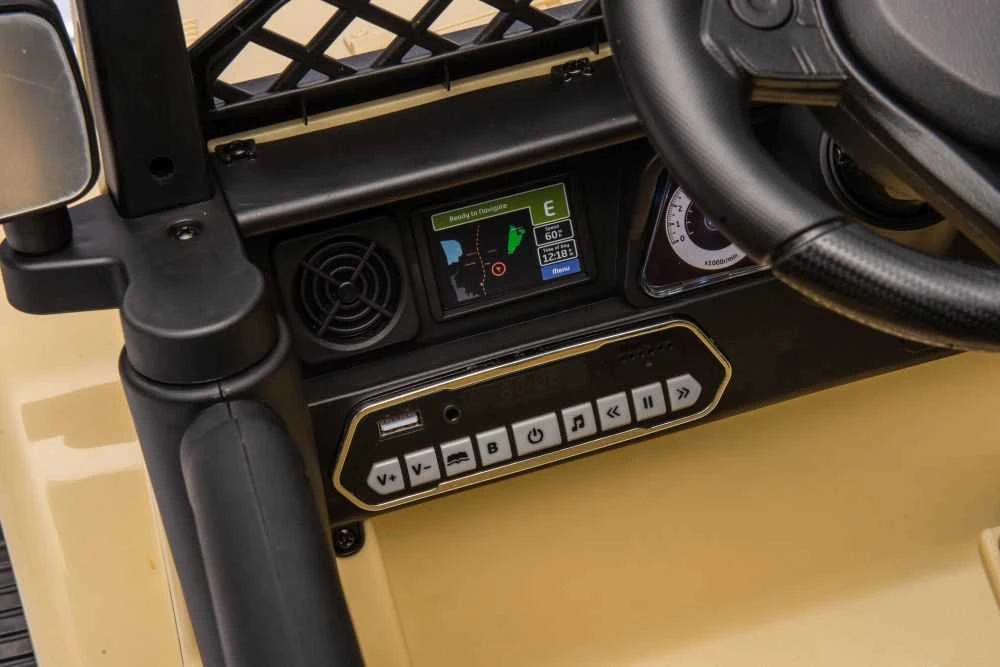 Elektromobilis vaikams Toyota FJ 4x4, Khaki