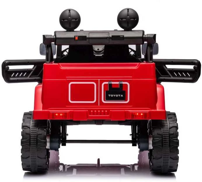 Elektromobilis vaikams Toyota FJ 4x4, raudonas