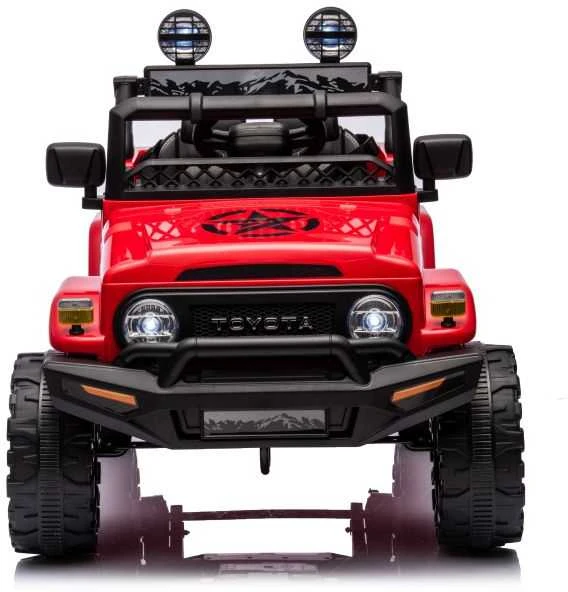 Elektromobilis vaikams Toyota FJ 4x4, raudonas