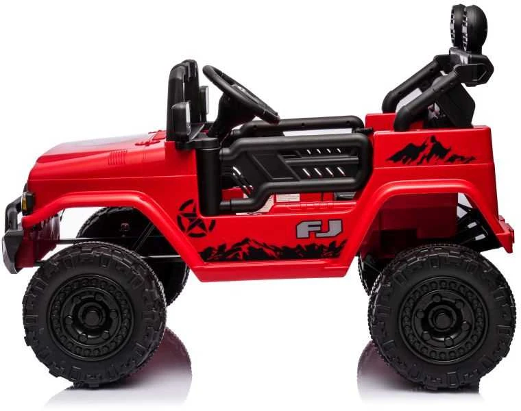 Elektromobilis vaikams Toyota FJ 4x4, raudonas