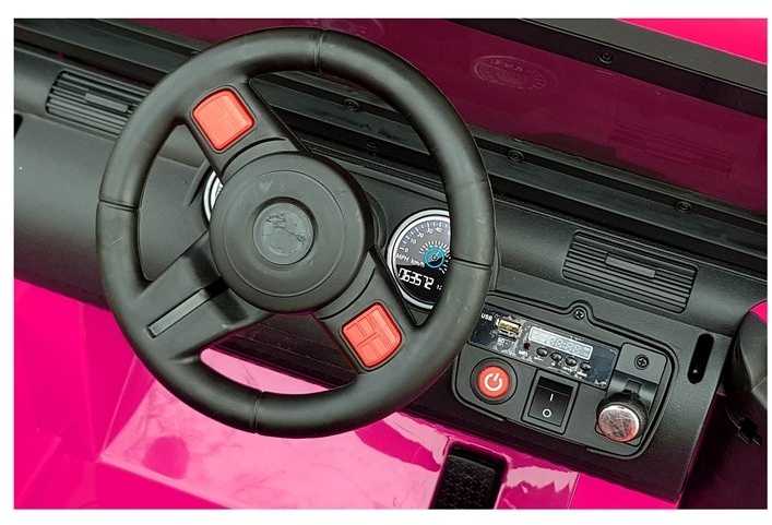 Elektromobilis vaikams WXE-1688 4x4 STRONG, rožinis
