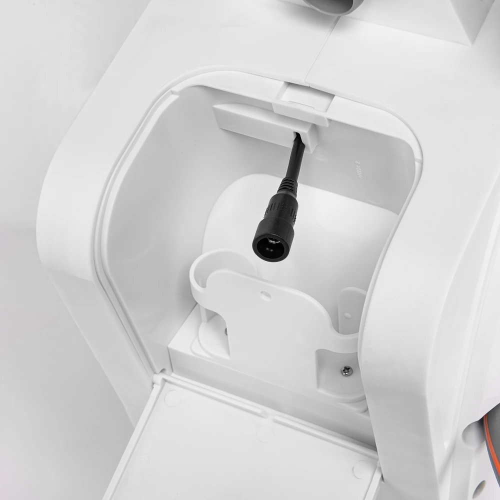 Elektroninė automatinė žarnos ritė Bradas Baltas LINE su laistymo žarna 1/2" 30m