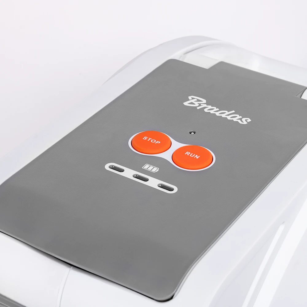Elektroninė automatinė žarnos ritė Bradas Baltas LINE su laistymo žarna 1/2" 30m