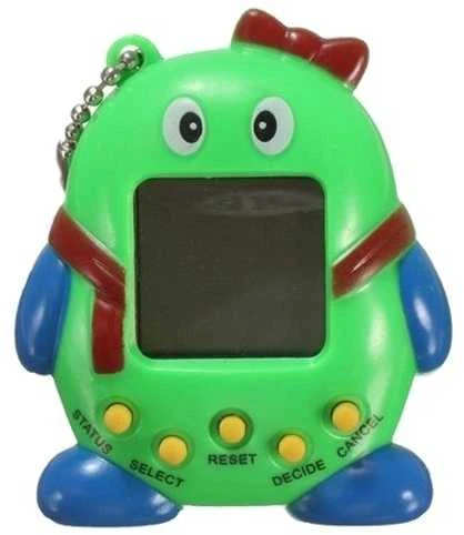 Elektroninis žaidimas gyvūnėlis Tamagotchi, žalias