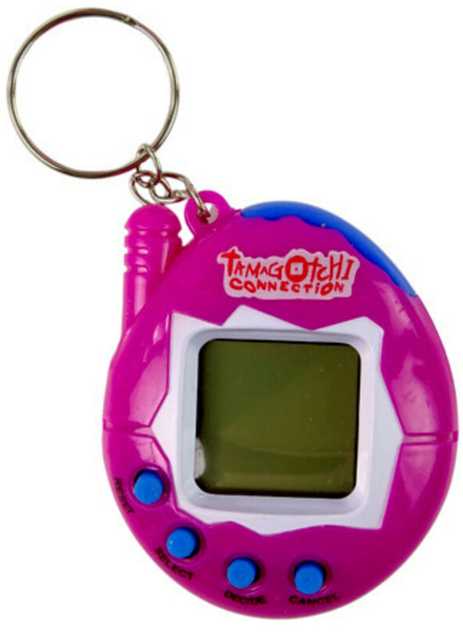 Elektroninis žaidimas gyvūnėlis "Tamagotchi" kiaušinyje, rožinis