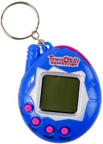 Elektroninis žaidimas gyvūnėlis "Tamagotchi" kiaušinyje, mėlynas