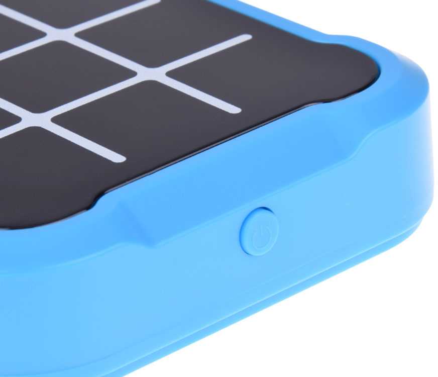 Elektroninis žaidimas "Kryžiukai-nuliukai" 4in1, mėlynas