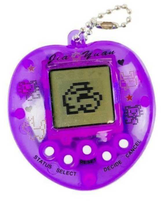 Elektroninis žaidimas Tamagotchi, violetinis