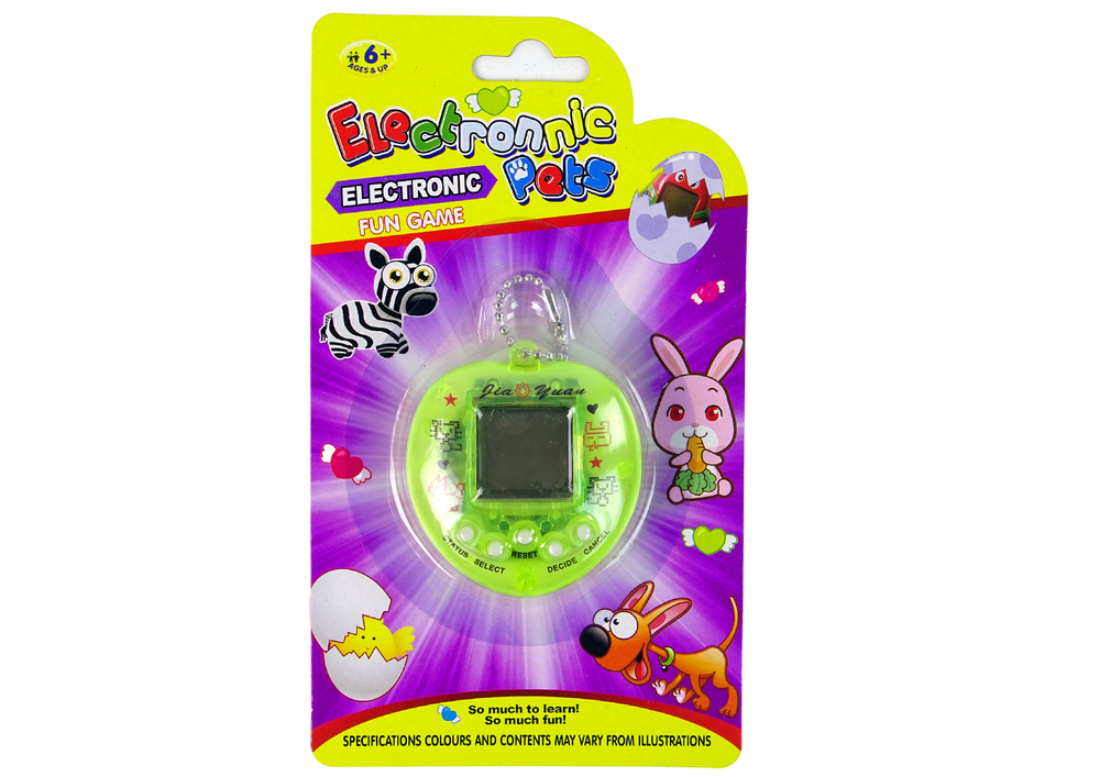 Elektroninis žaidimas Tamagotchi, žalias