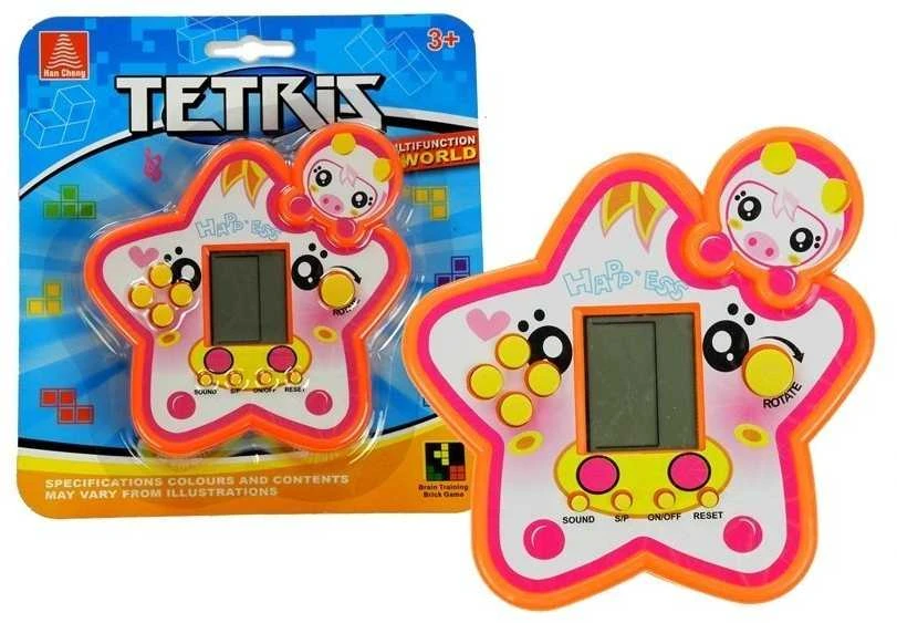 Elektroninis žaidimas tetris žvaigždė, raudona