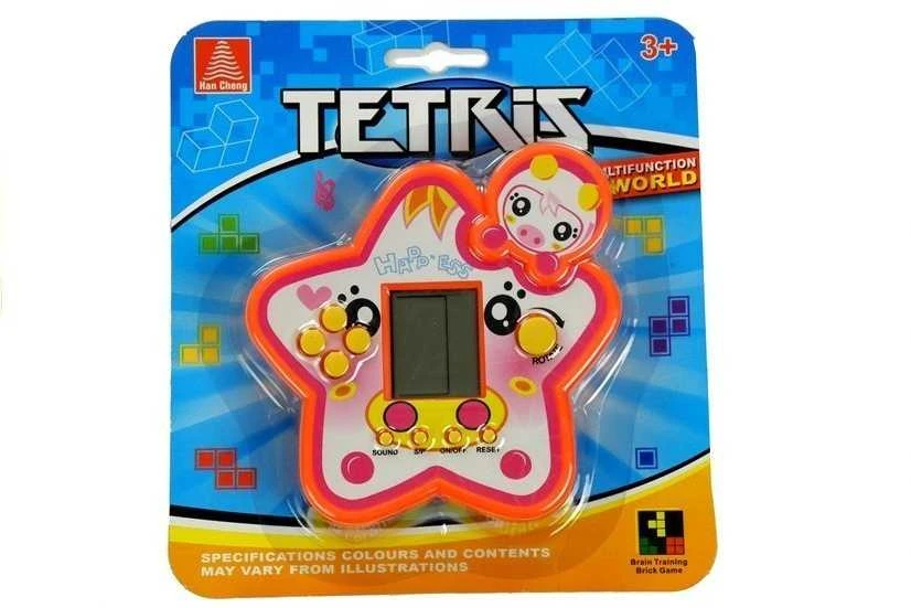 Elektroninis žaidimas tetris žvaigždė, raudona