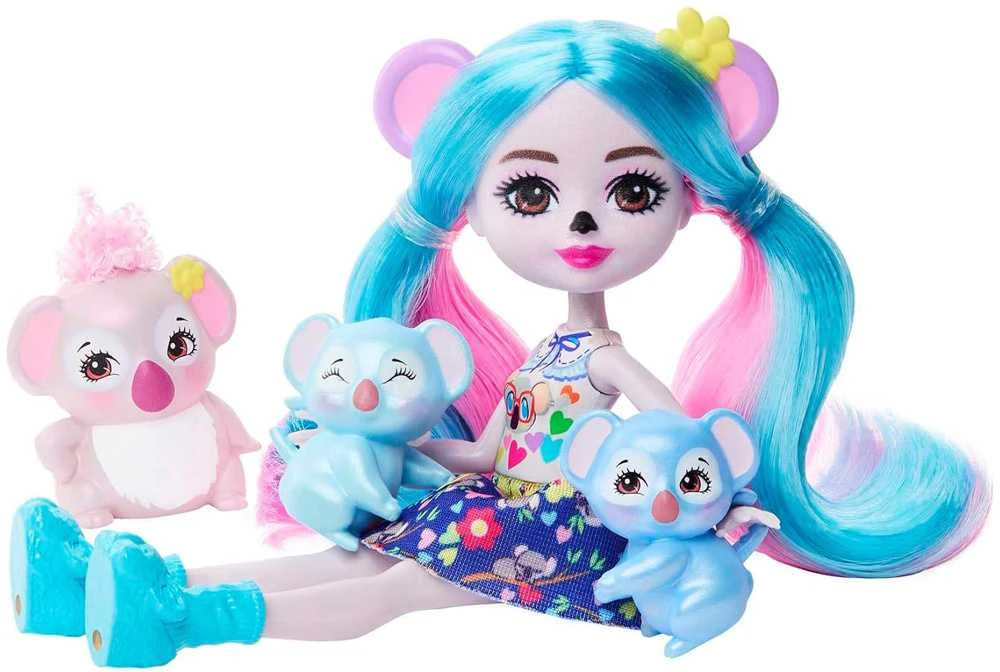 Enchantimals lėlė "Kwala Koala" su koalų šeima