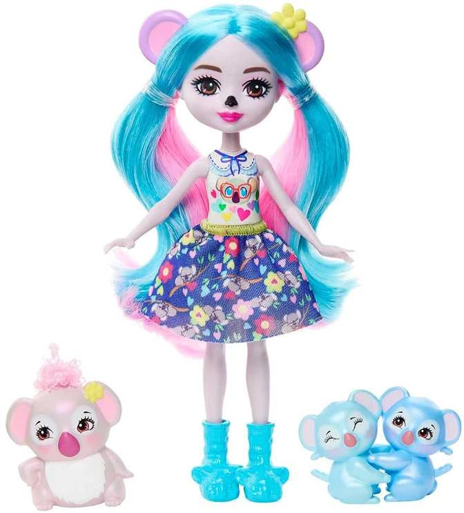Enchantimals lėlė "Kwala Koala" su koalų šeima