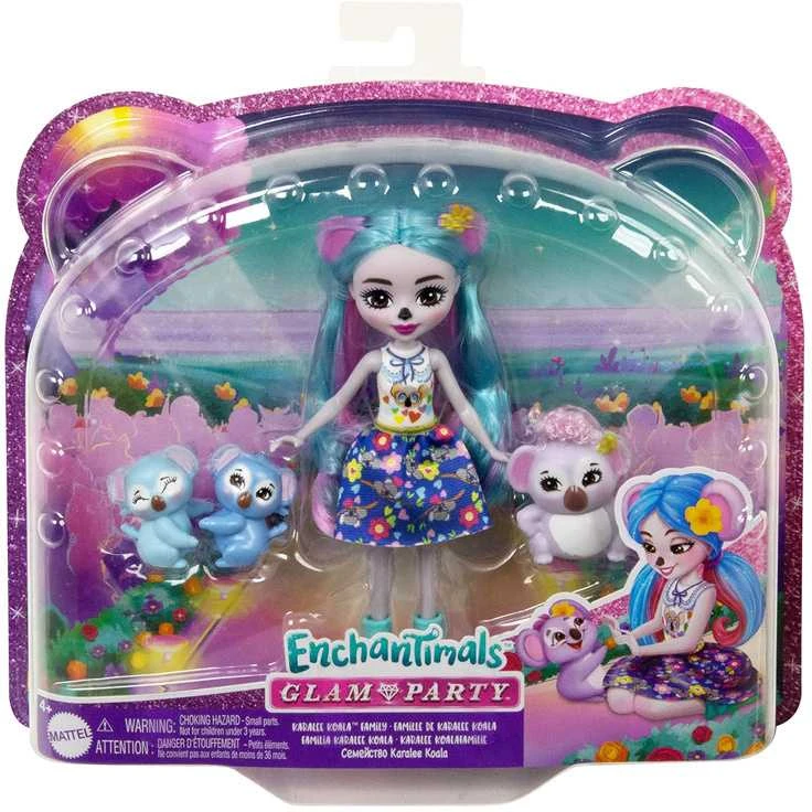 Enchantimals lėlė "Kwala Koala" su koalų šeima