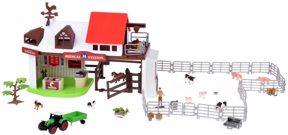Figūrėlių rinkinys "Animal Medical Station", 102 d.