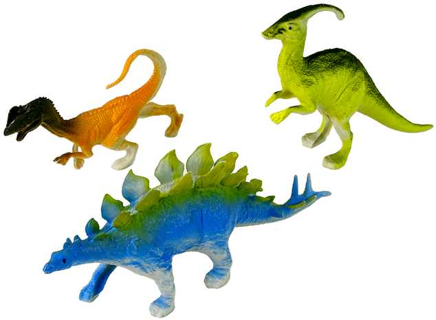 Figūrėlių rinkinys Dinozaurai, 9 vnt.