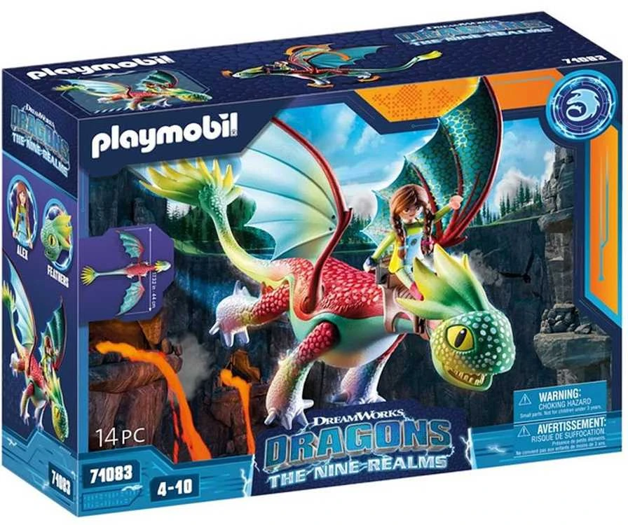 Figūrėlių rinkinys Playmobil Drakonas, 14 el.