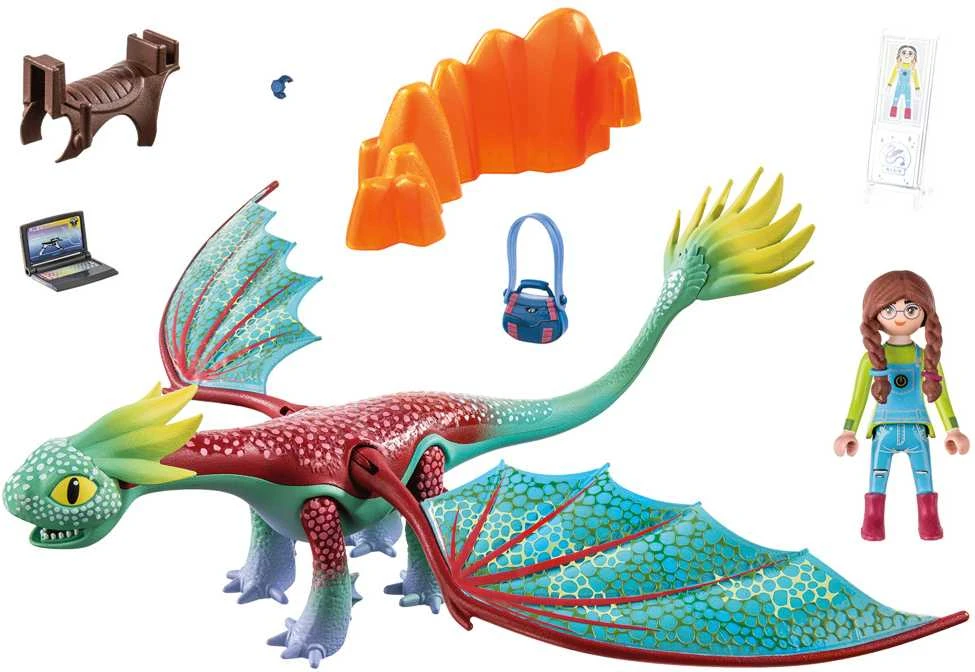 Figūrėlių rinkinys Playmobil Drakonas, 14 el.