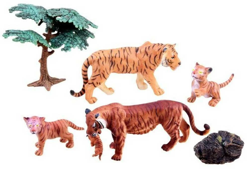 Figūrėlių rinkinys "Safari tigrai"