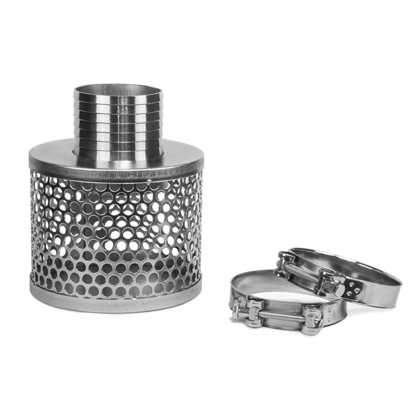 Filtras 25 mm / 1" siurbimo žarnai + 2x GBS apkabos Bradas