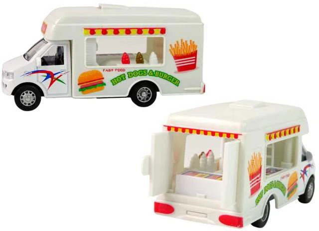 Food Truck automobilio modeliukas (1 vnt.)