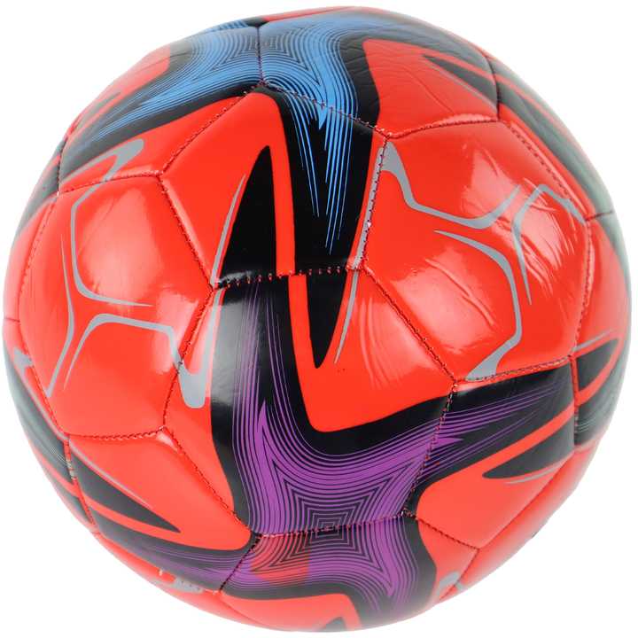 Futbolo kamuolys, 5 dydis, raudonas