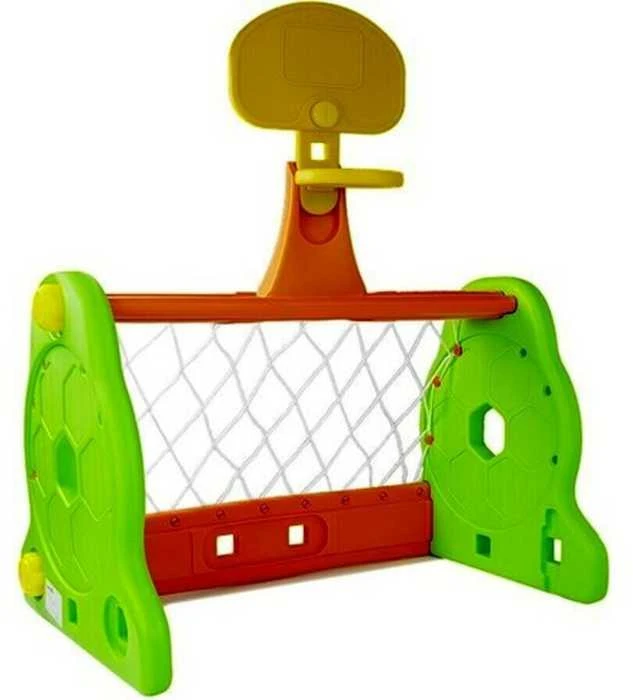 Futbolo vartai su krepšinio lanku vaikams