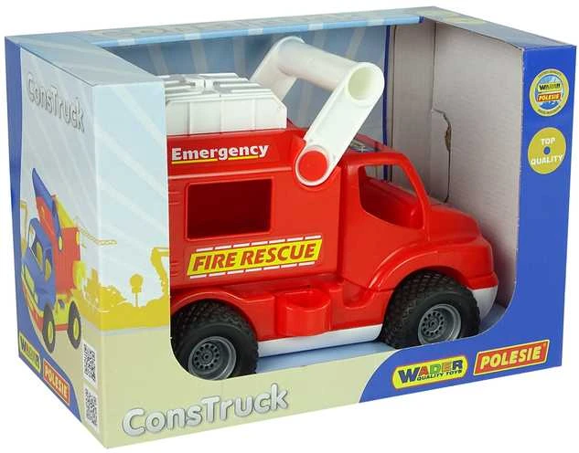 Gaisrinės automobilis ConsTruck, raudonas
