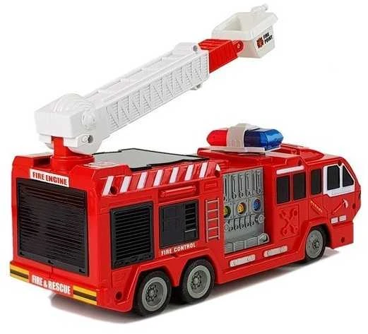 Gaisrinės automobilis su nuotolinio valdymo pultu, 28 cm