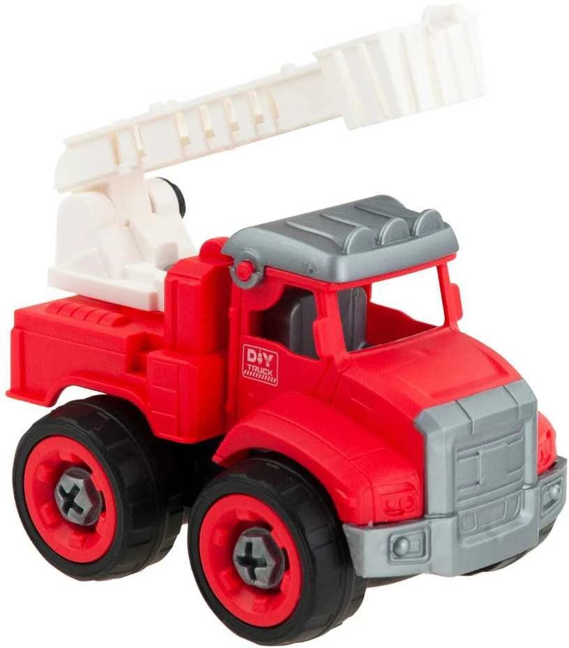 Gaisrinės automobilių rinkinys 4in1 „Pasidaryk pats“