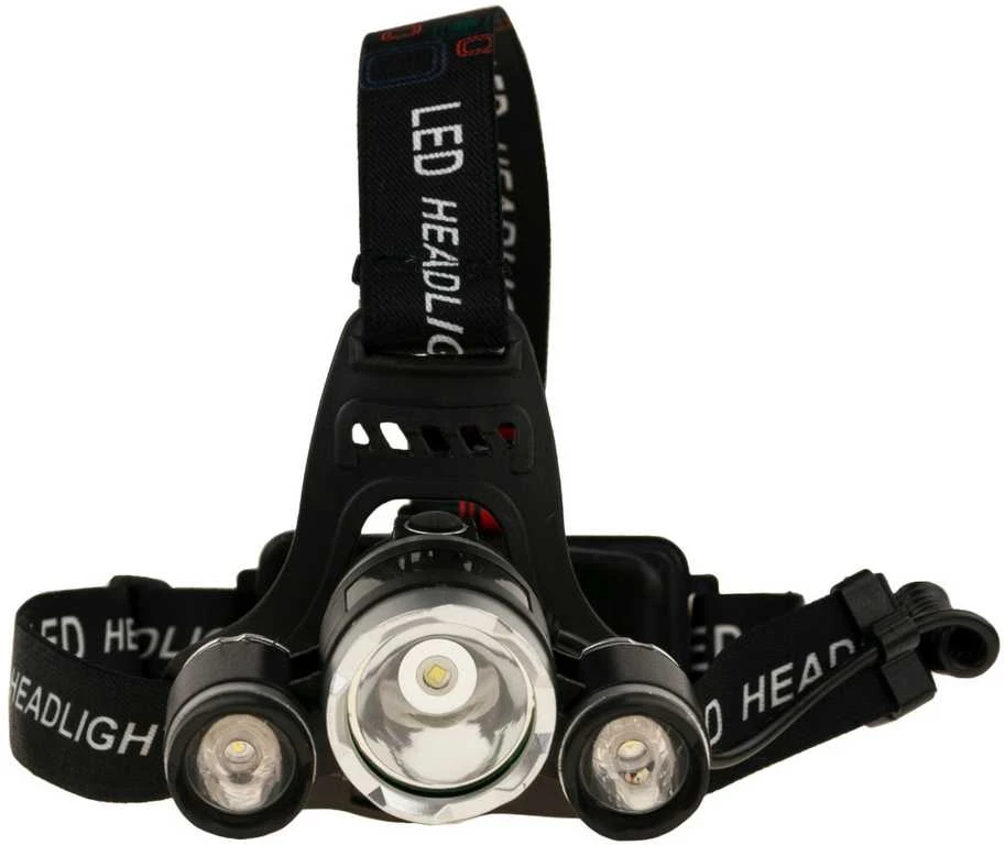 Galvos žibintas 3 x CREE LED