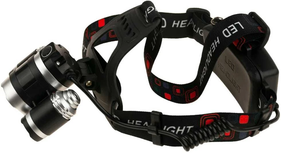 Galvos žibintas 3 x CREE LED