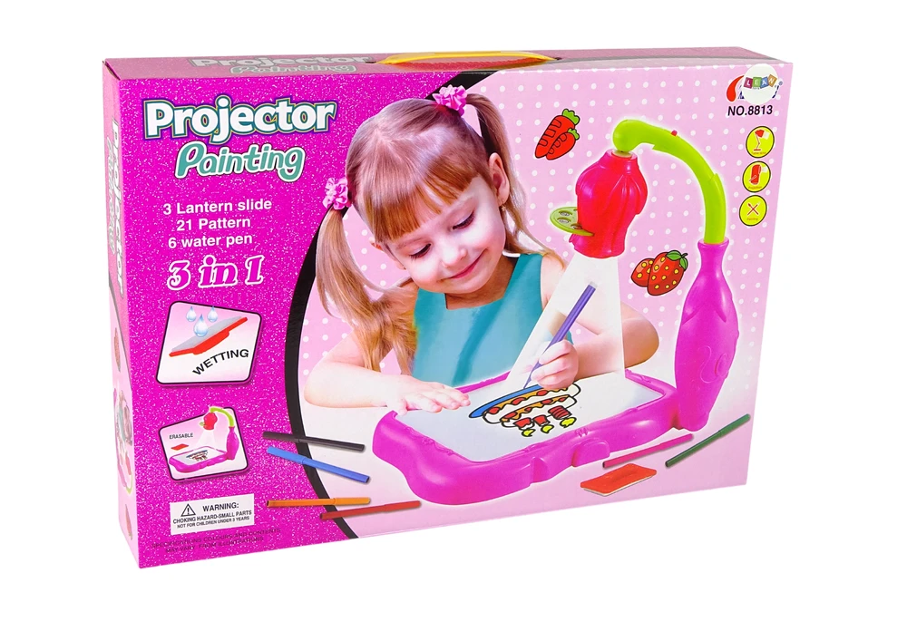 Gėlės formos piešimo projektorius
