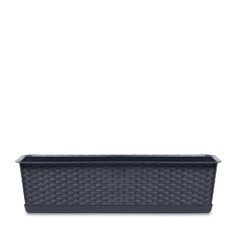 Gėlių vazonas Ratolla Case, 59 cm, antracito