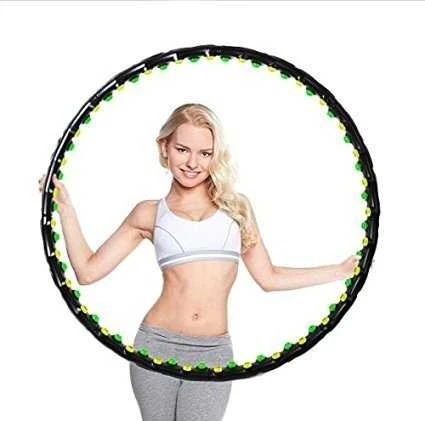 Gimnastikos lankas Hula Hoop Double Massage